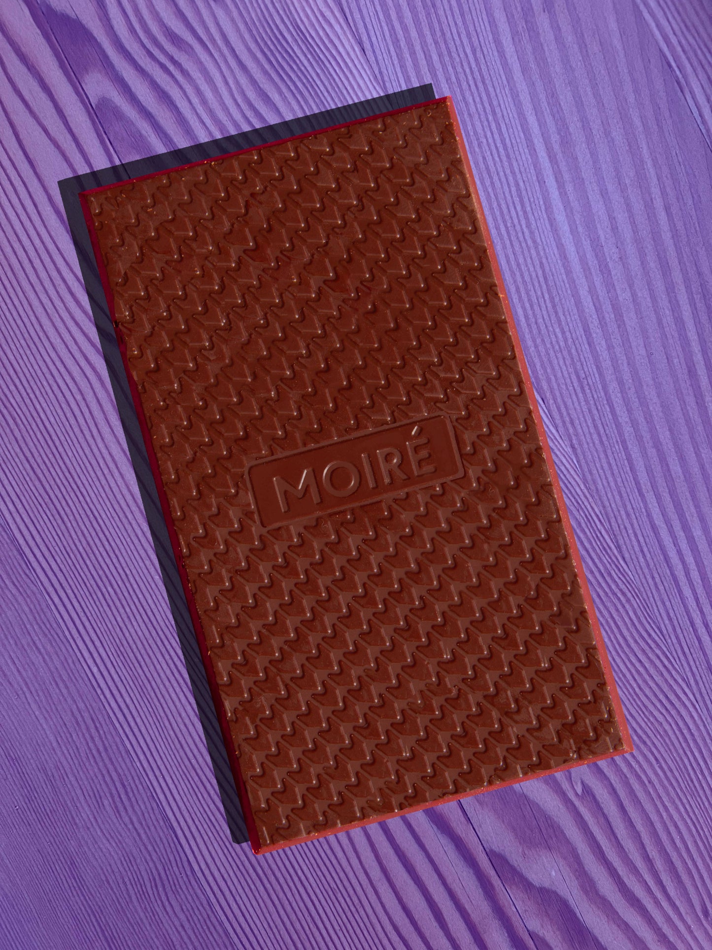 Moire Chocolate Bar - 74% Dark Chocolate