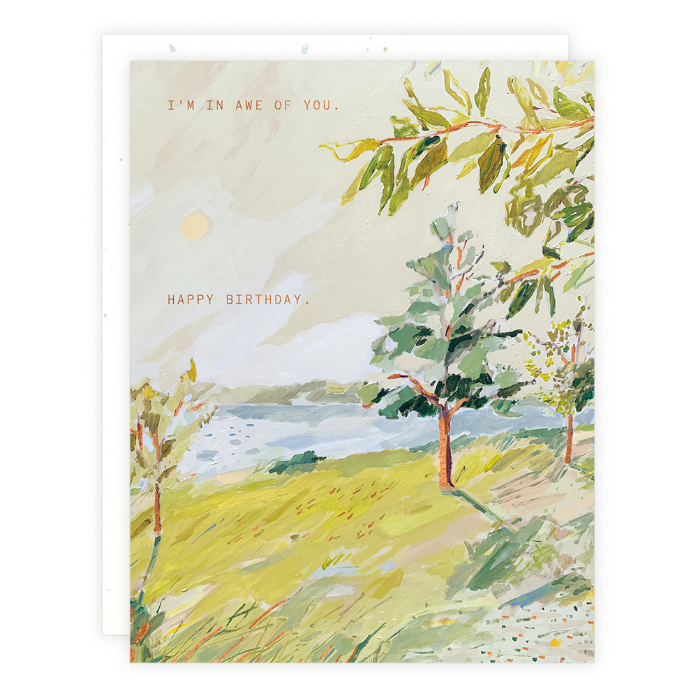 Happy Birthday Lakeside Card