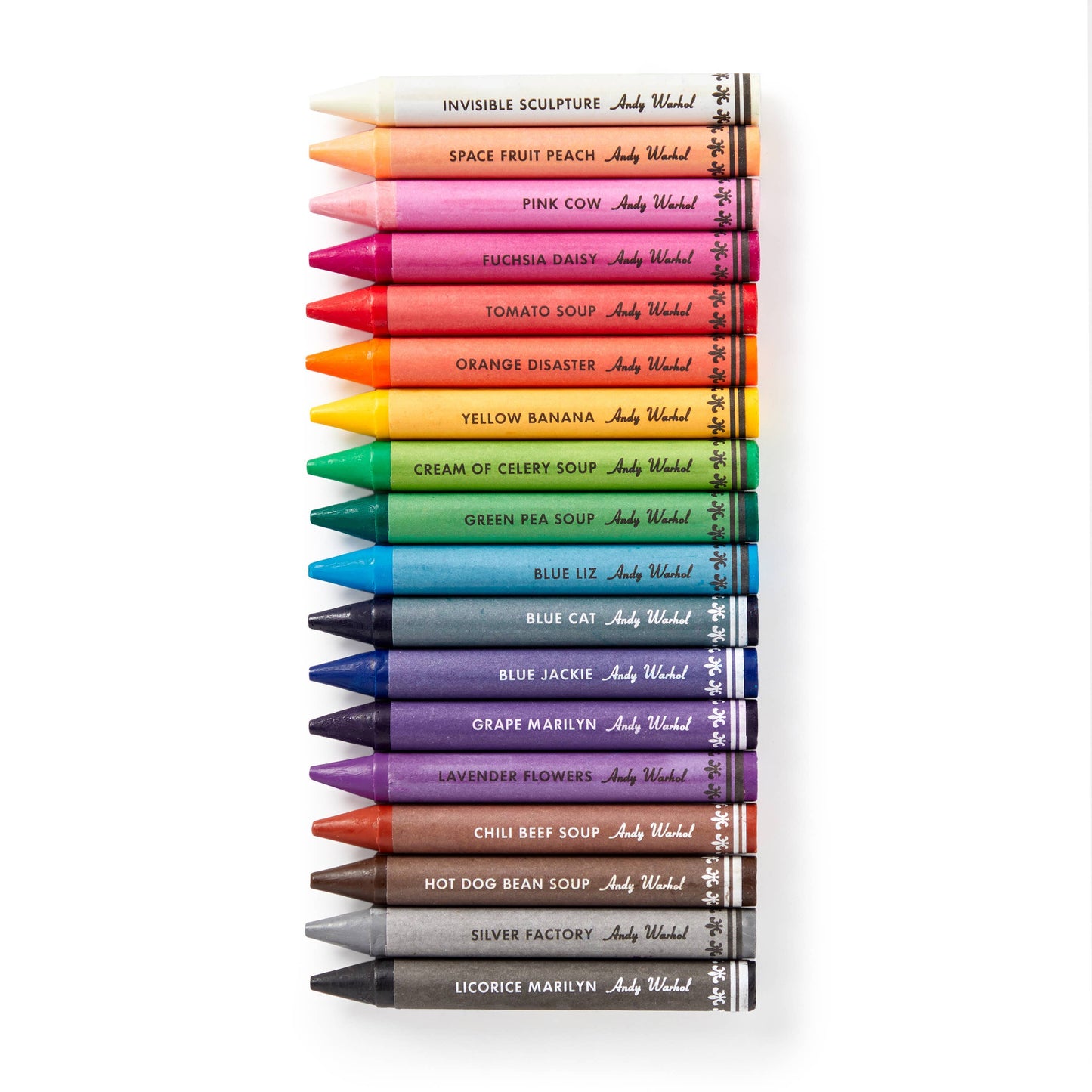 Campbell's Soup Can Crayons + Sharpener
