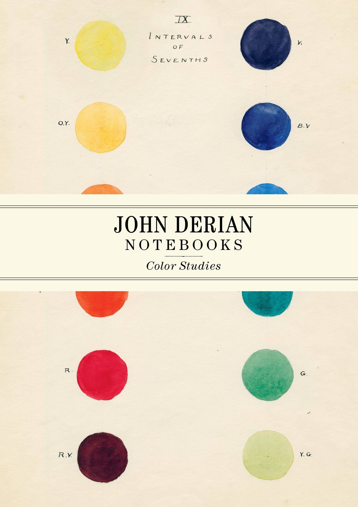 John Derian Color Studies Notebooks | Set of 3