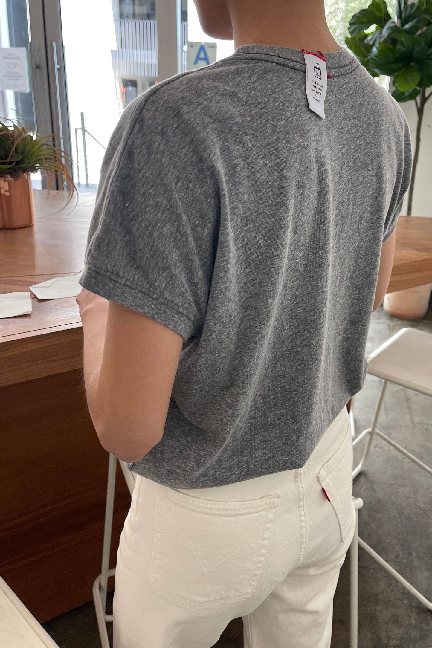 Ease Tee | Heather Grey