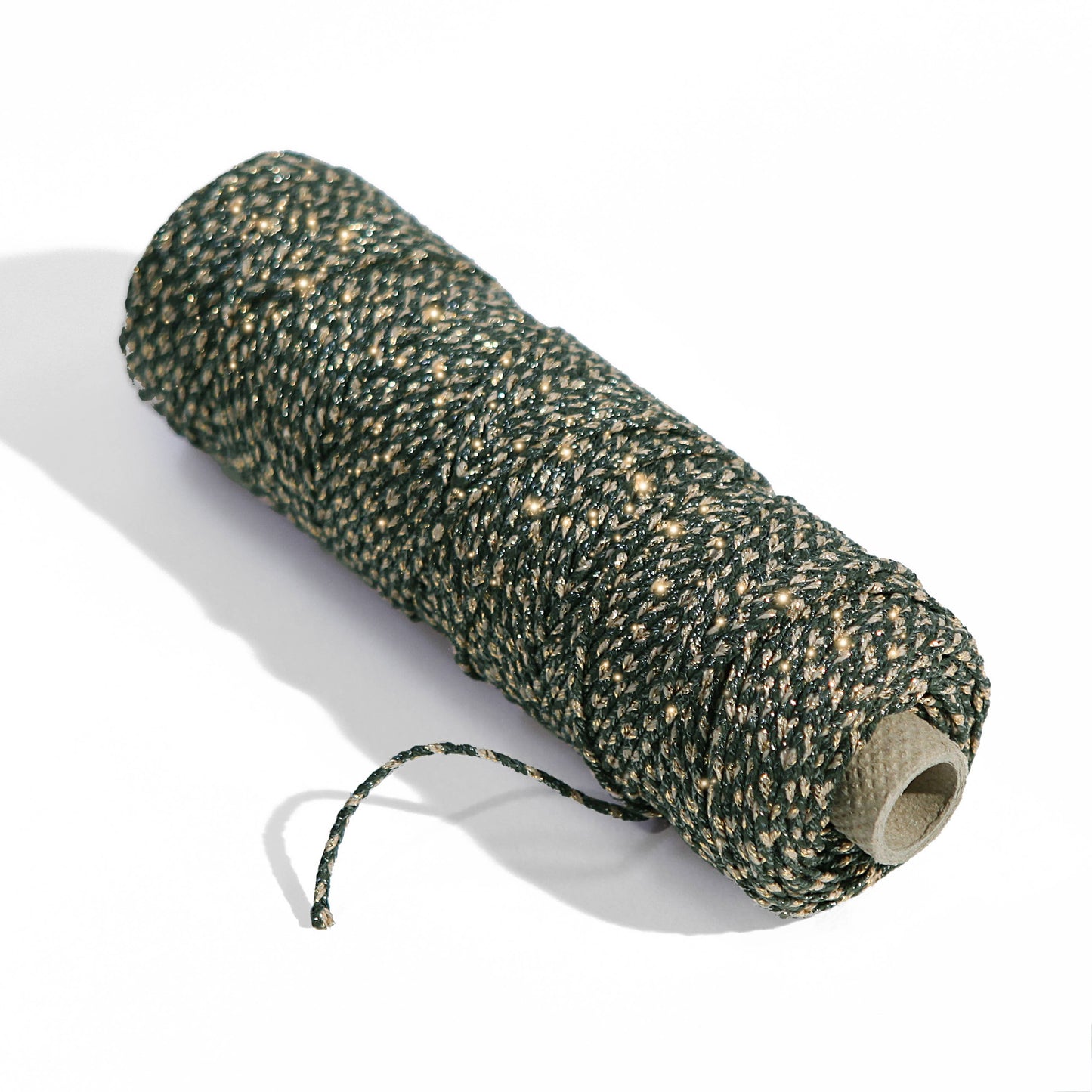 Braided Cord | Green and Gold