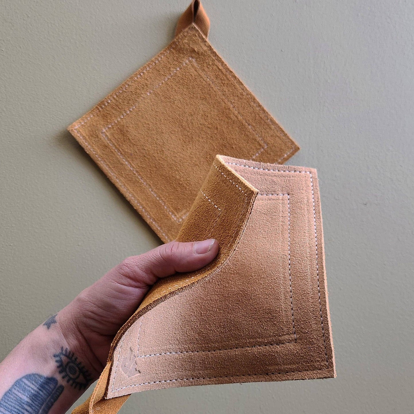 Suede Potholder | Toast