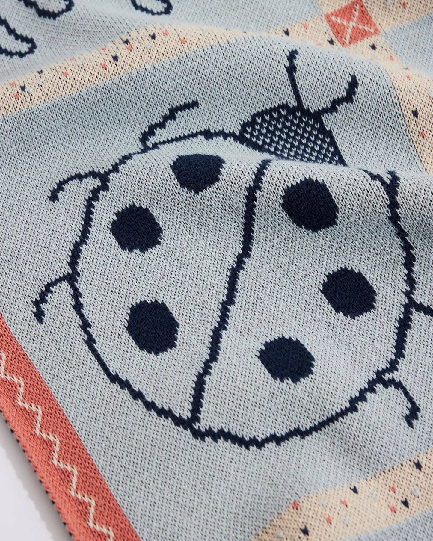 Baby's Things Baby Blanket | Blue Ink