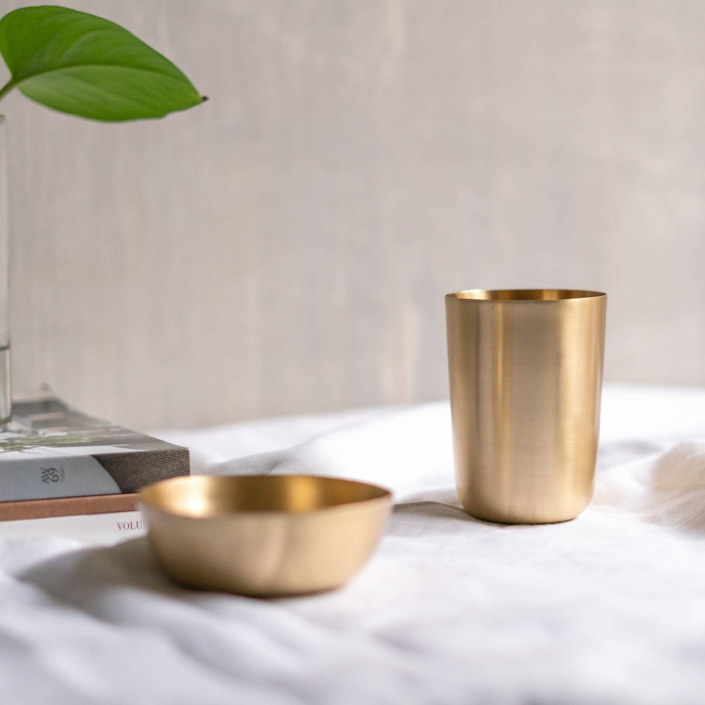 Heirloom Brass Tumbler