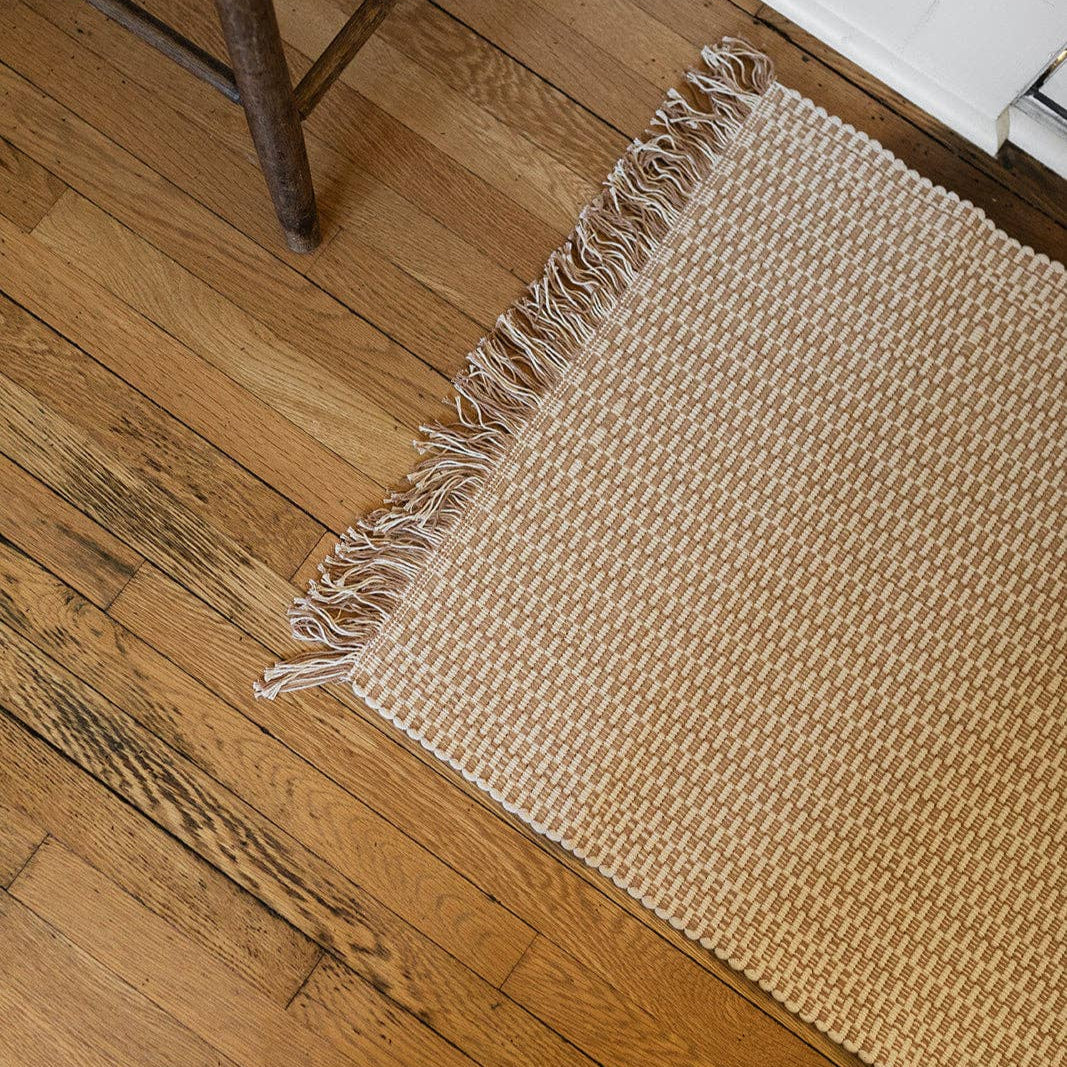 Hand Loomed Cotton Rug
