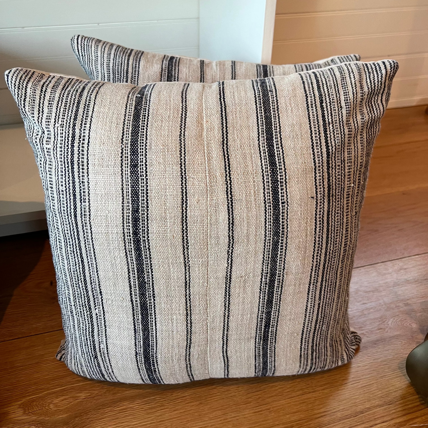 Antique Hmong Hemp Textile Pillow