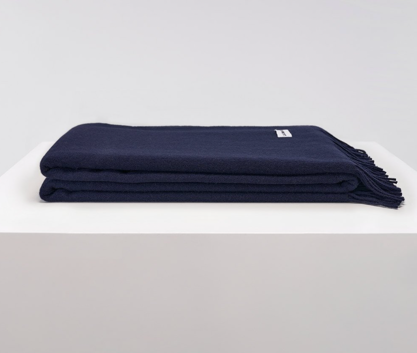 Navy Throw Blanket