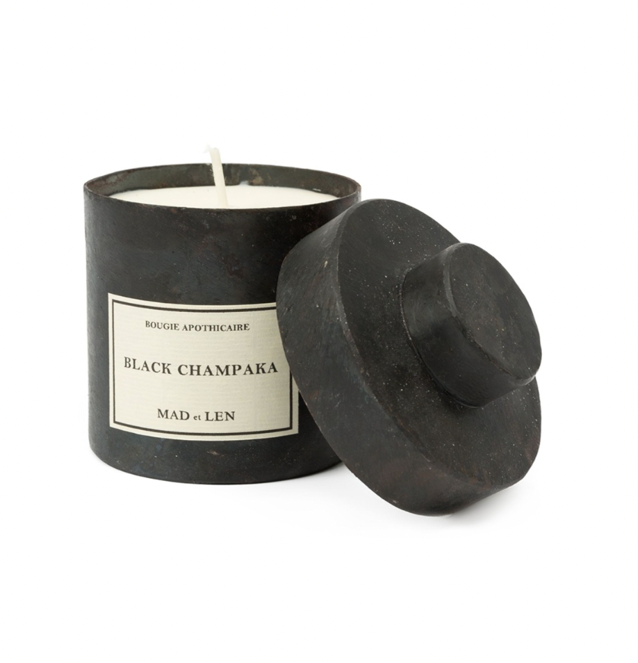 Bougie Apothicaire Petite Candle | Black Champaka