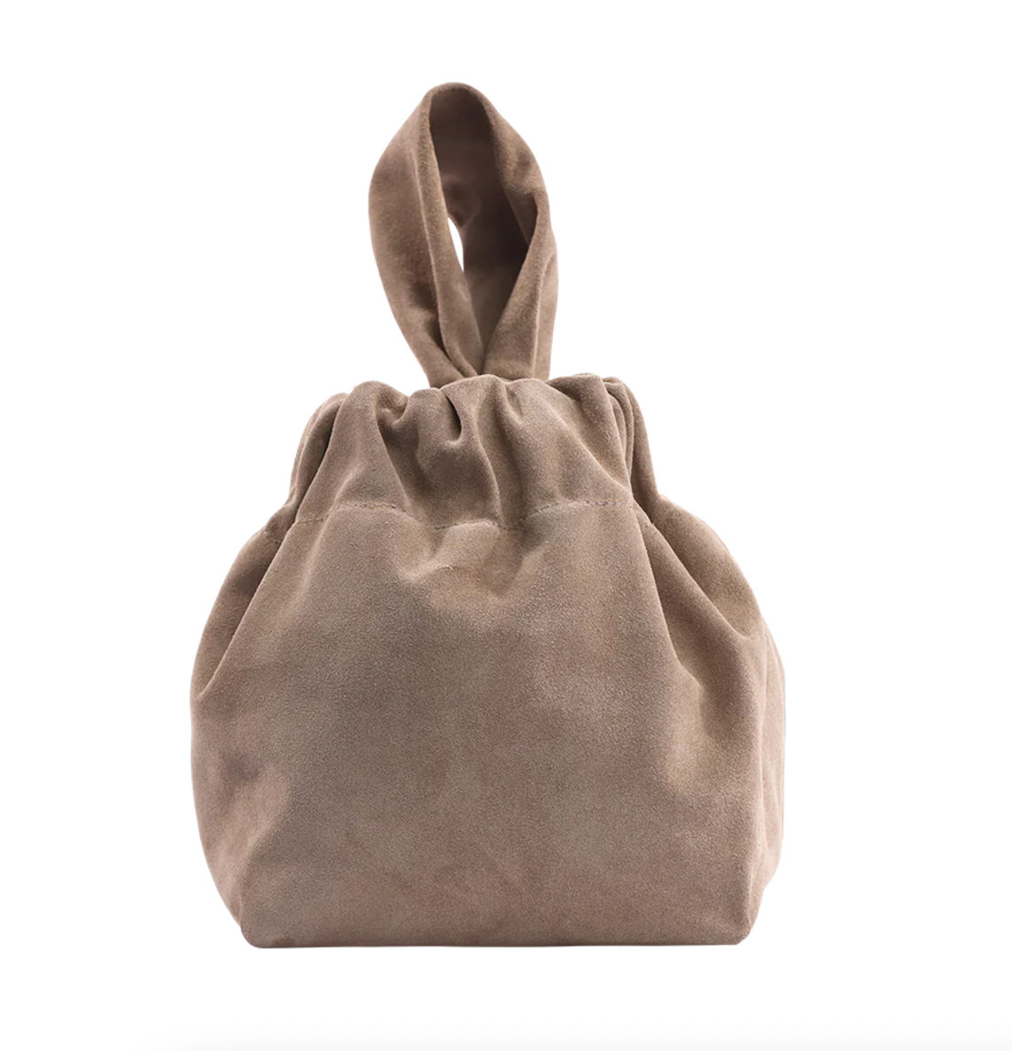 Mariposa Hand Bag- Clay Suede