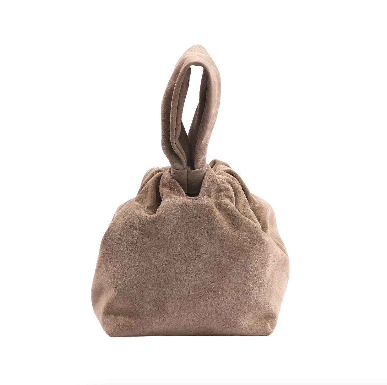 Mariposa Hand Bag- Clay Suede