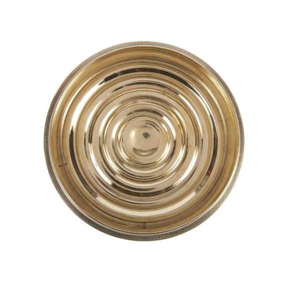 Brass Coin-Edged Bottle Coaster
