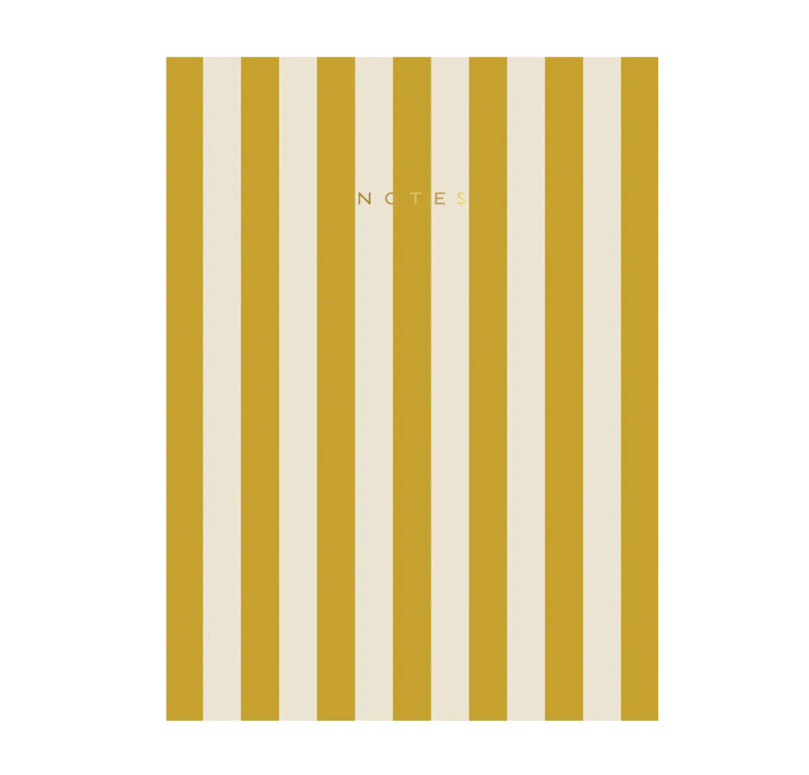 Sand Striped Notebook