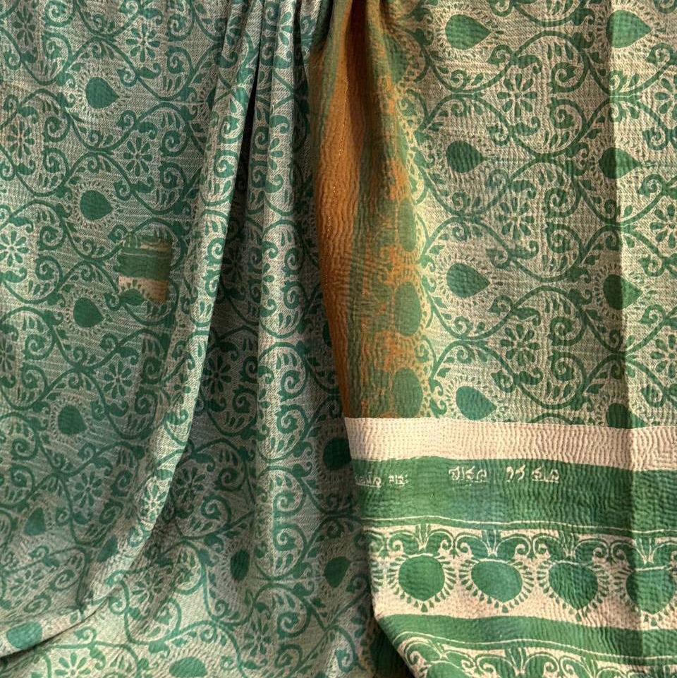 Vintage Kantha Quilt | Song of India