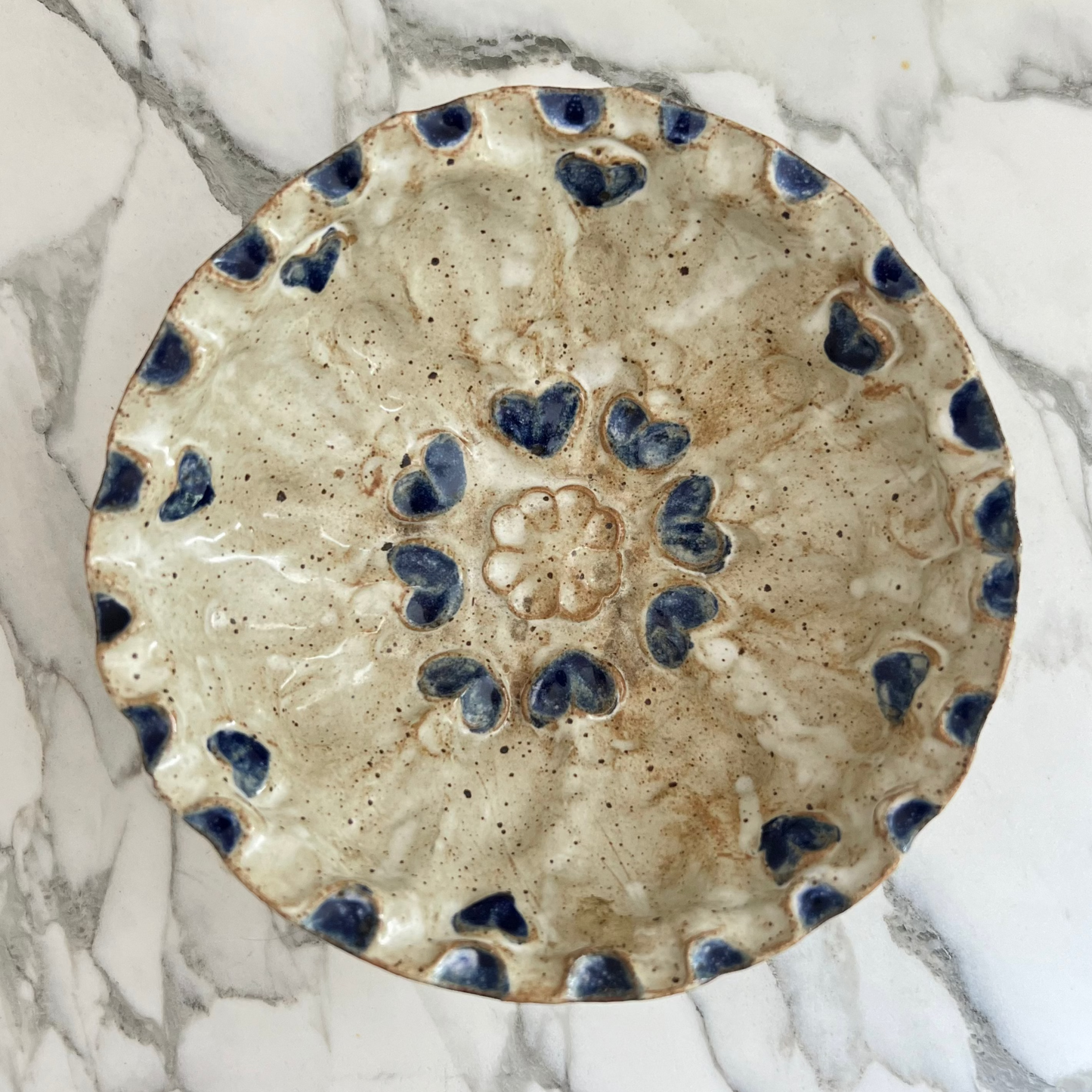 Vintage Ceramic Art Bowl