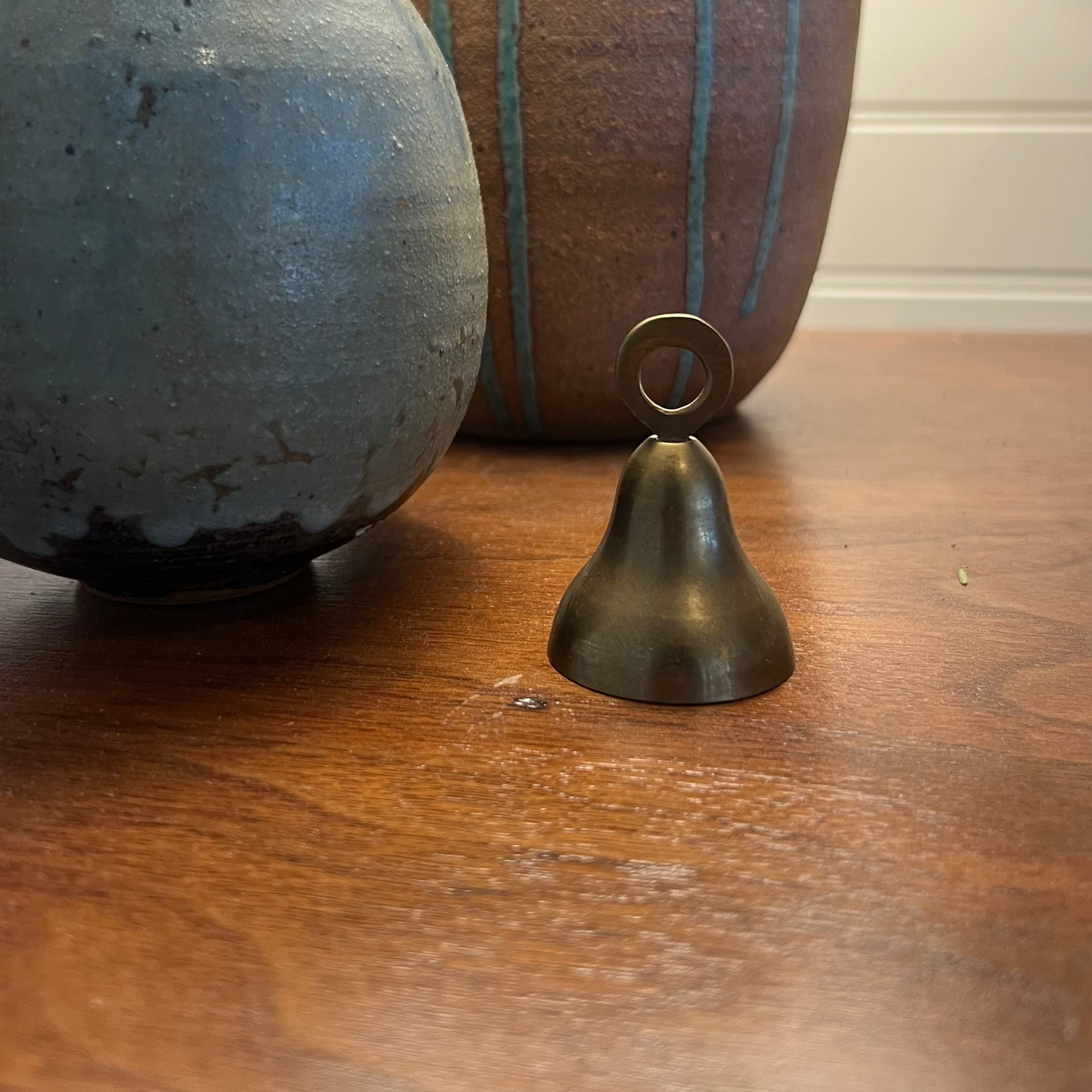 Vintage Brass Bell Candle Snuffer