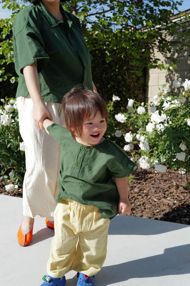Cotton Kid's Pants | Tomato