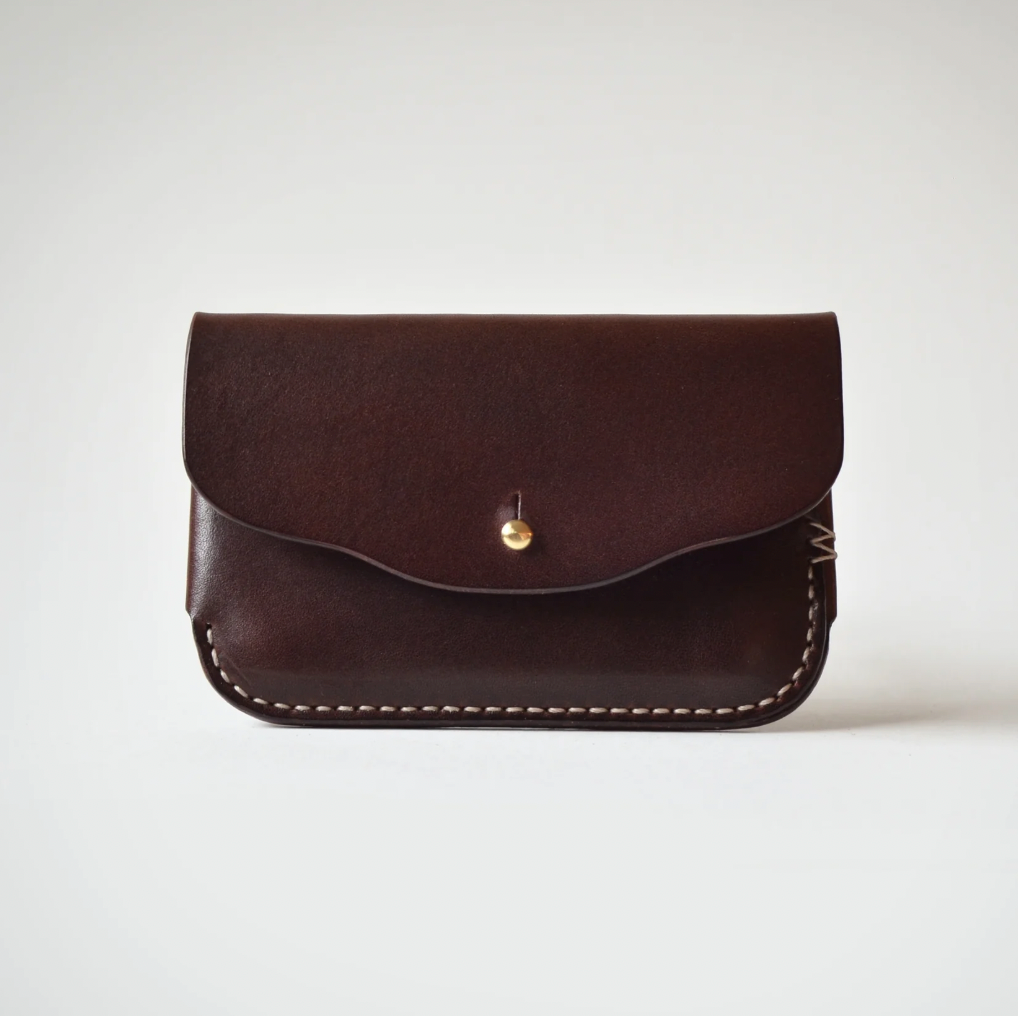 Couplet Card Wallet | Chocolate