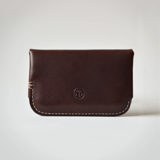 Couplet Card Wallet | Chocolate
