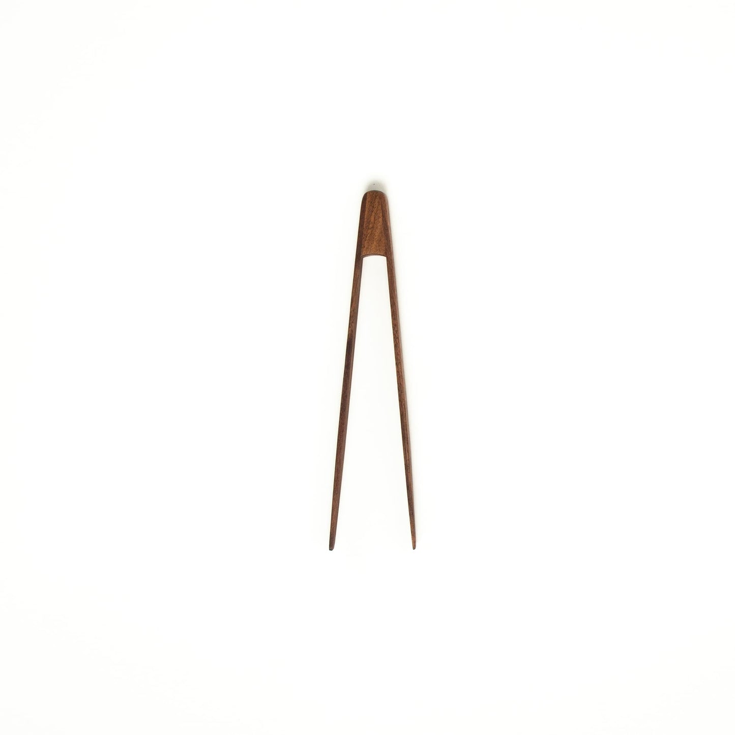 11” Walnut Wood Tongs | Large
