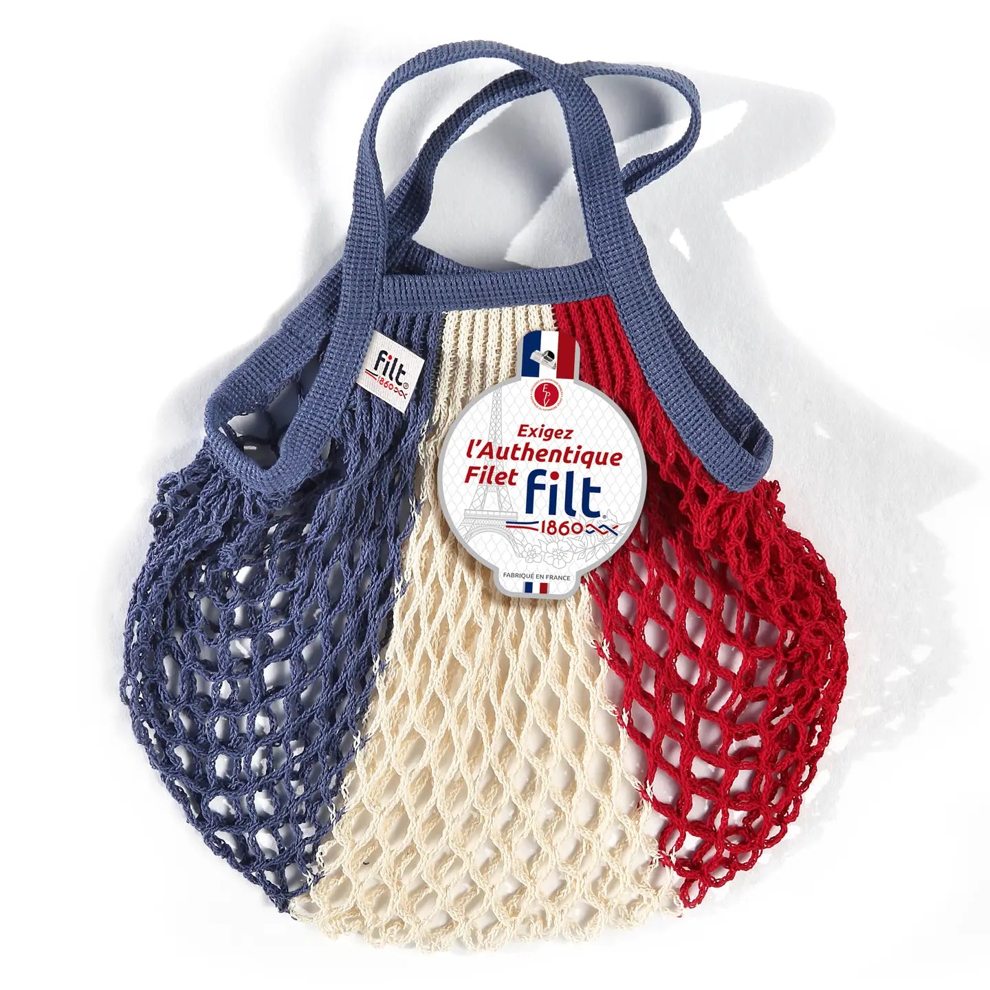 Mini Shopping Net | Bleu Blanc Rouge