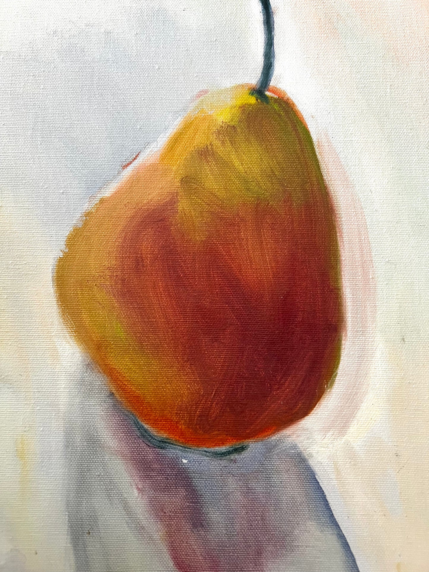 Vintage Pear Painting