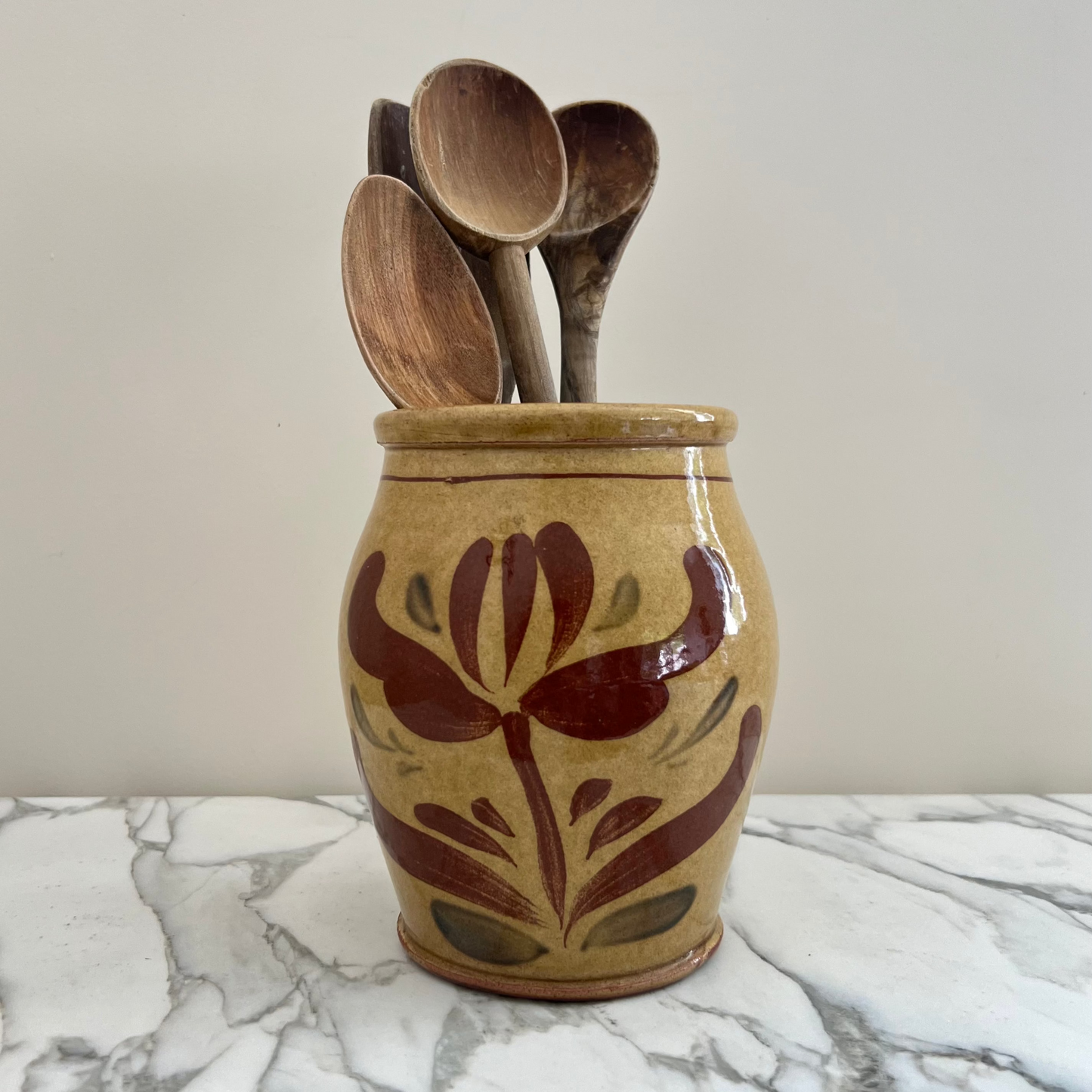 Vintage Rockdale Union Redware Vase
