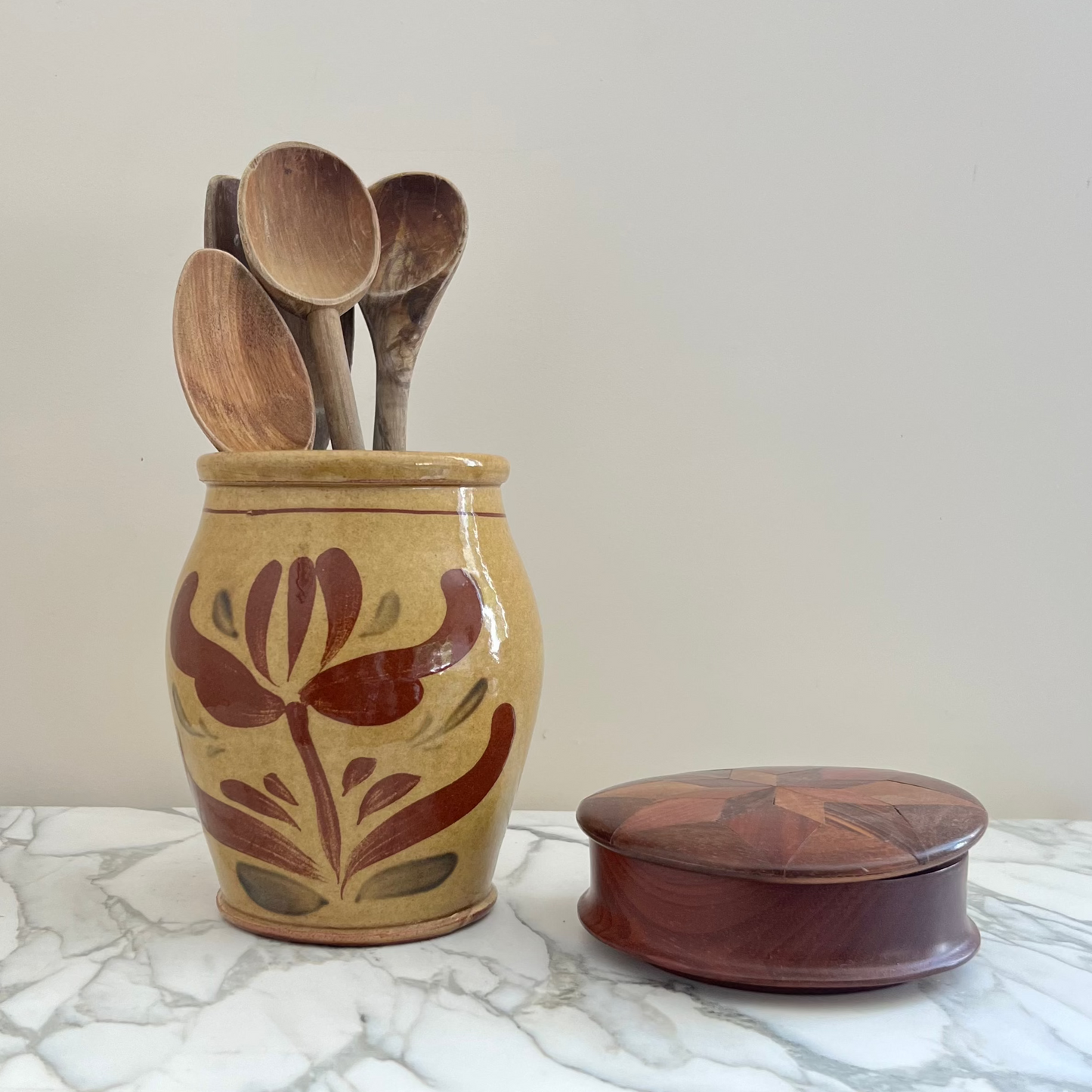Vintage Rockdale Union Redware Vase