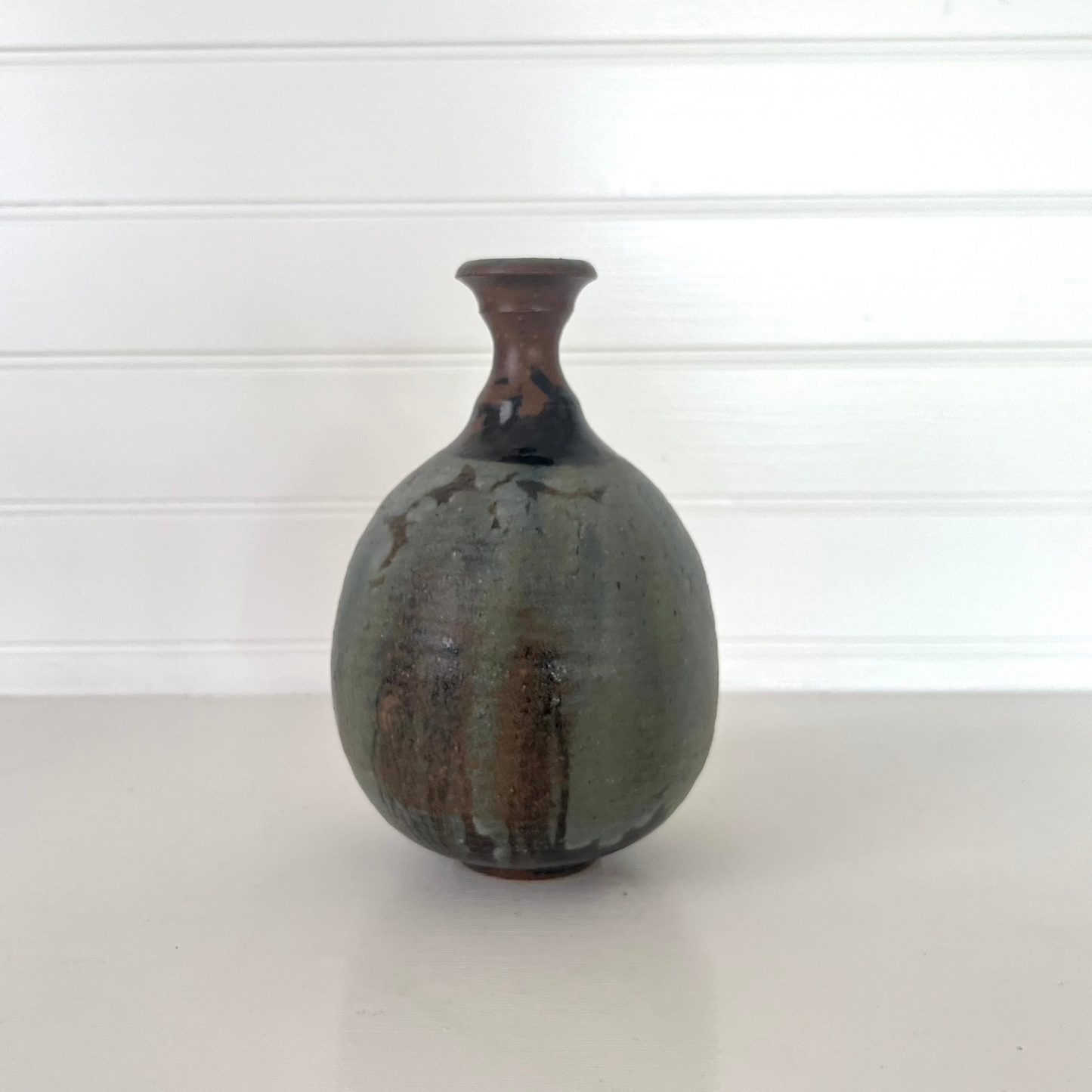Vintage Stoneware Bud Vase