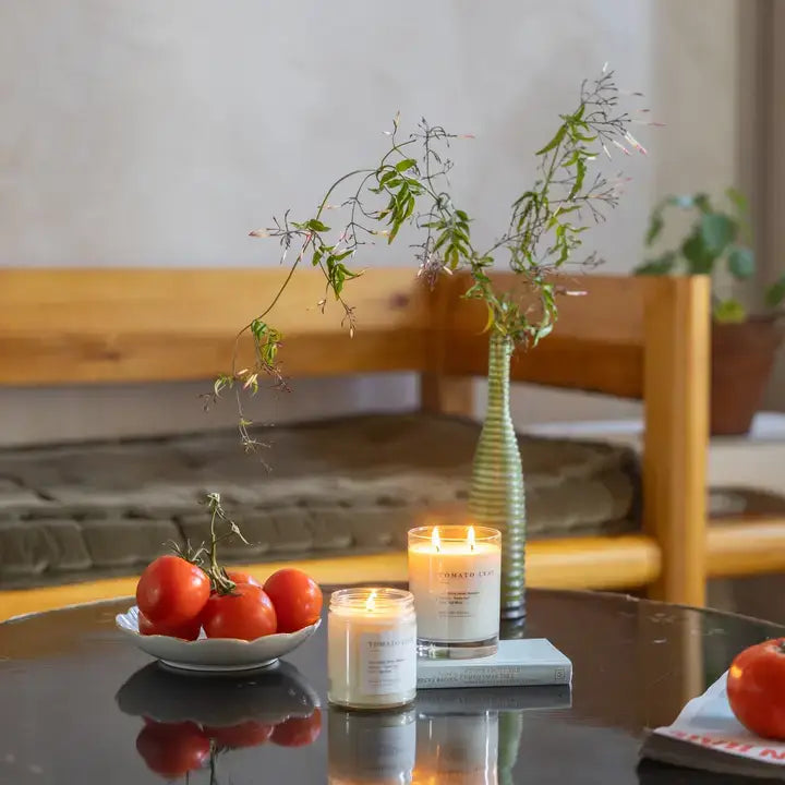 Tomato Leaf Candle