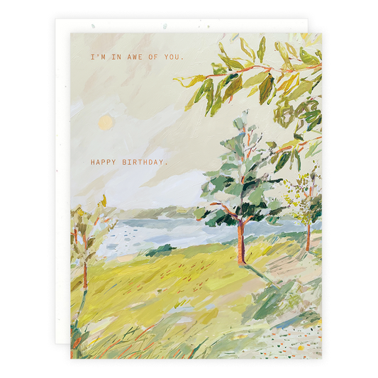 Happy Birthday Lakeside Card