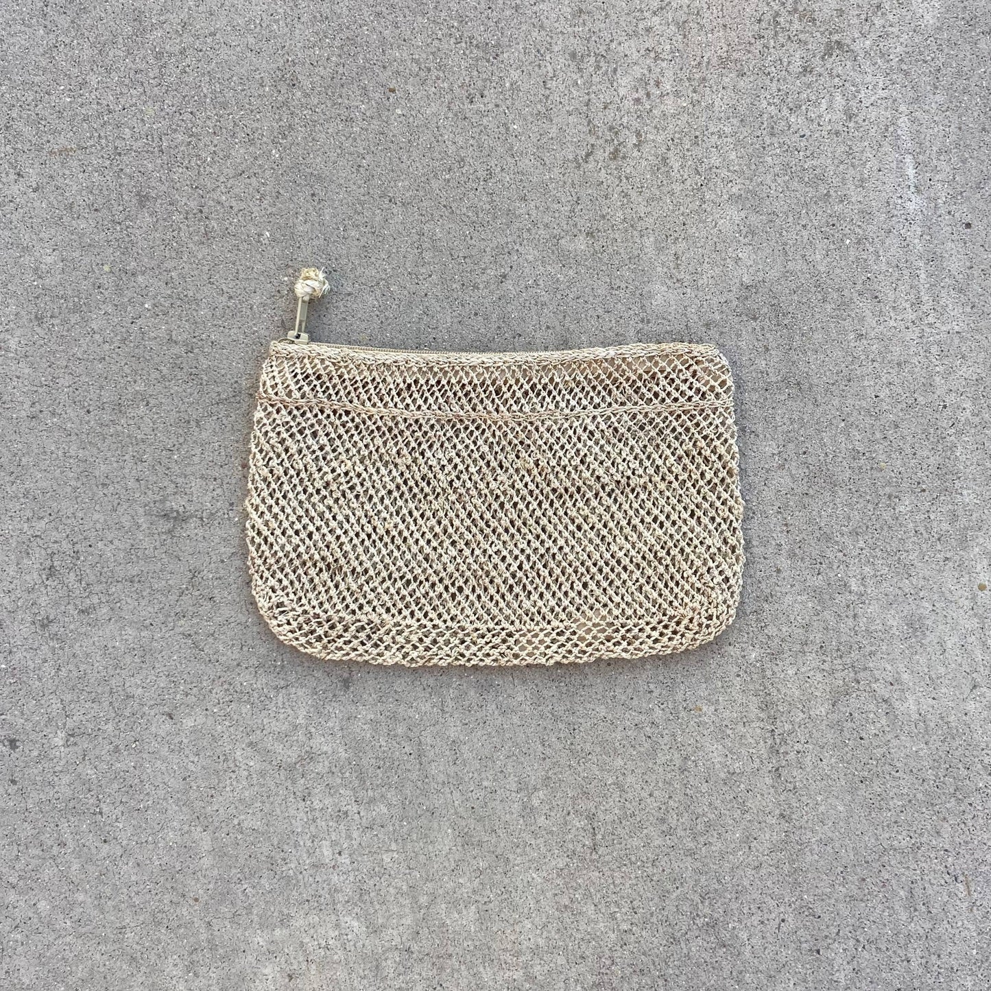 Kudzu Zipper Pouch Bag