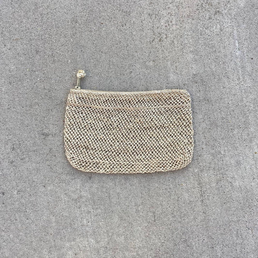 Kudzu Zipper Pouch Bag