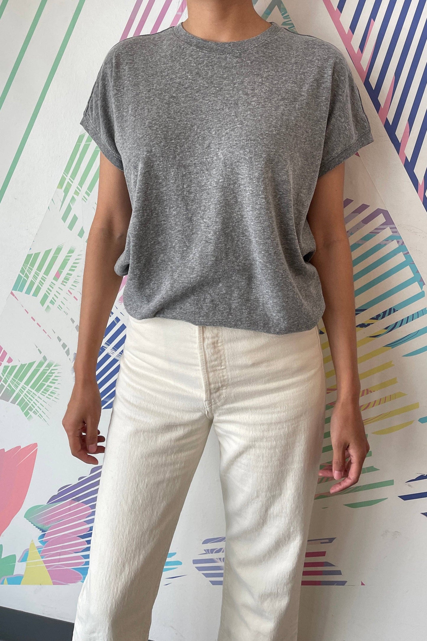 Ease Tee | Heather Grey