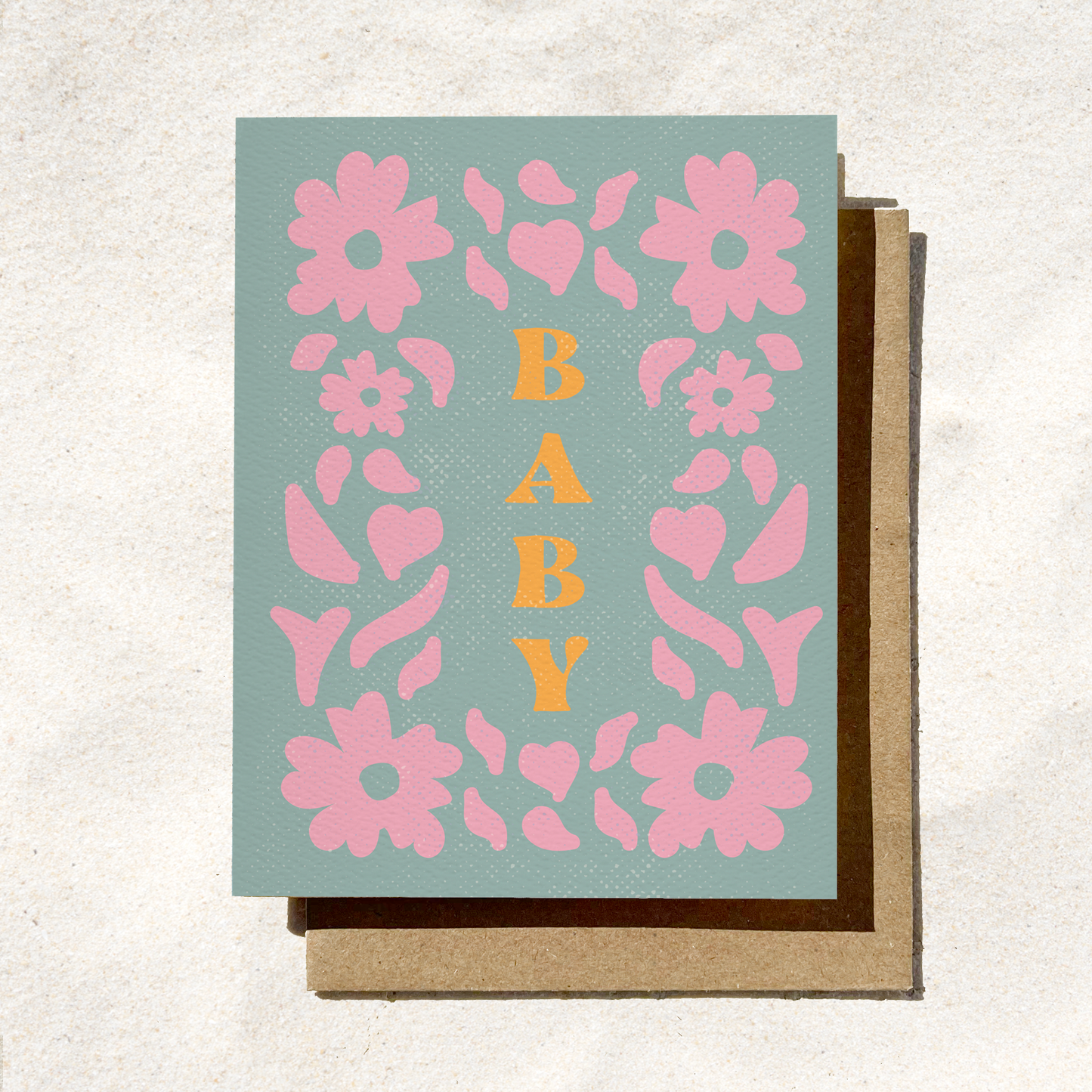 Boho Baby Card