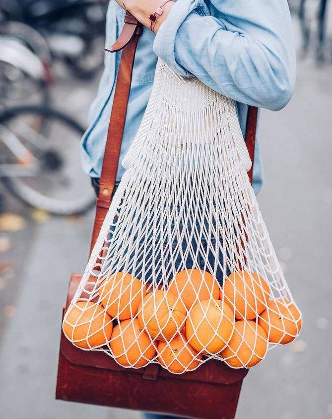 Net Shopping Bag | Ecru
