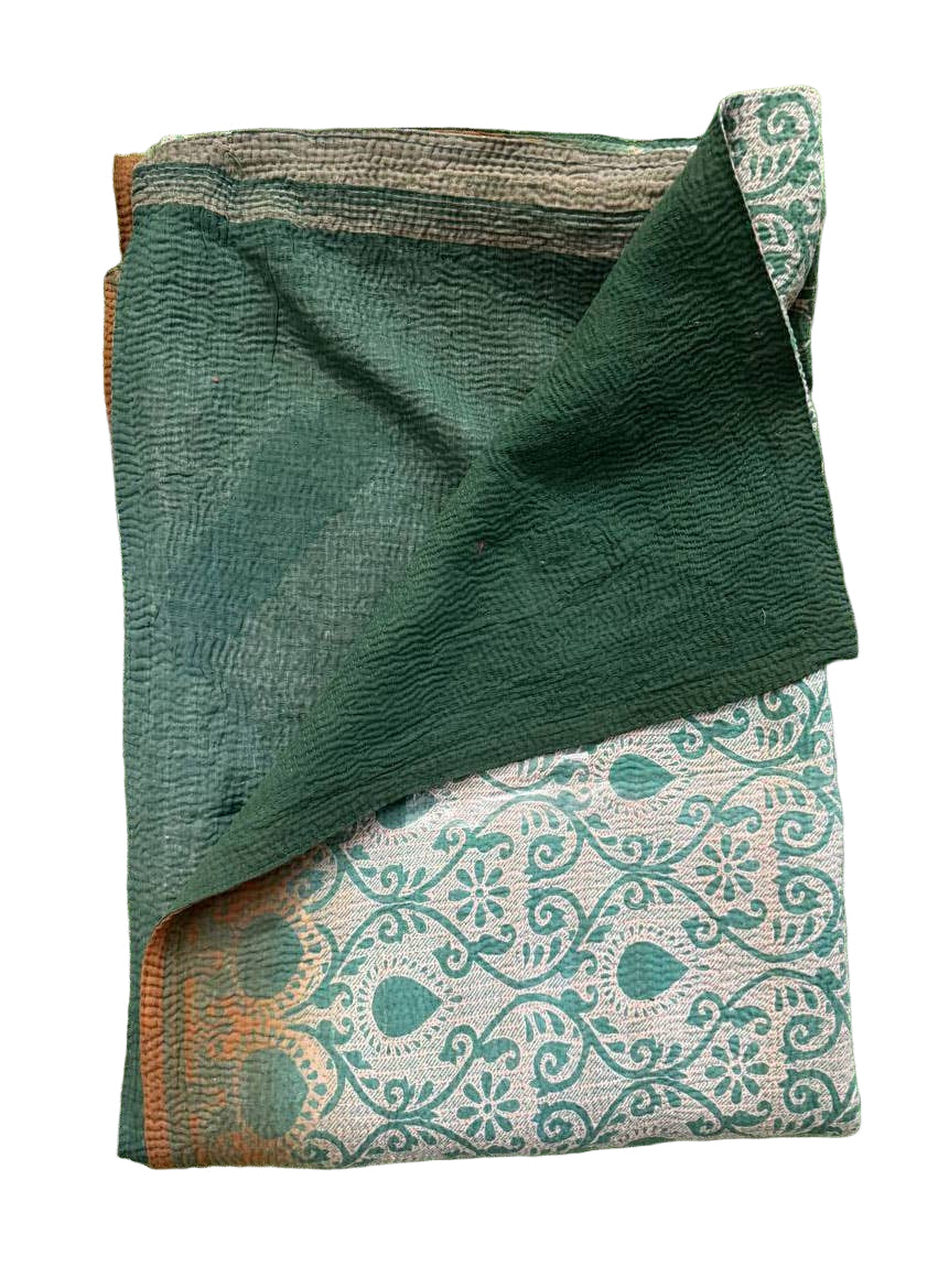 Vintage Kantha Quilt | Song of India