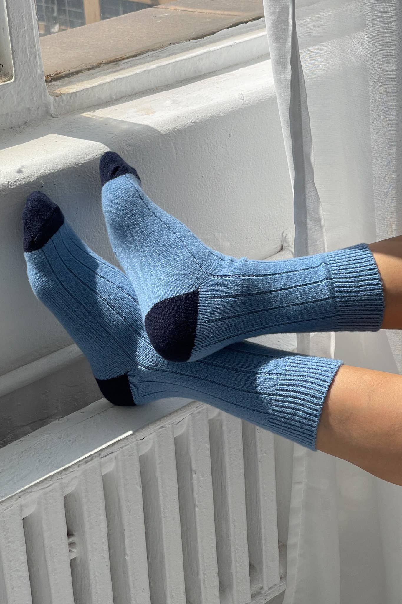 Classic Cashmere Socks | Bluebell