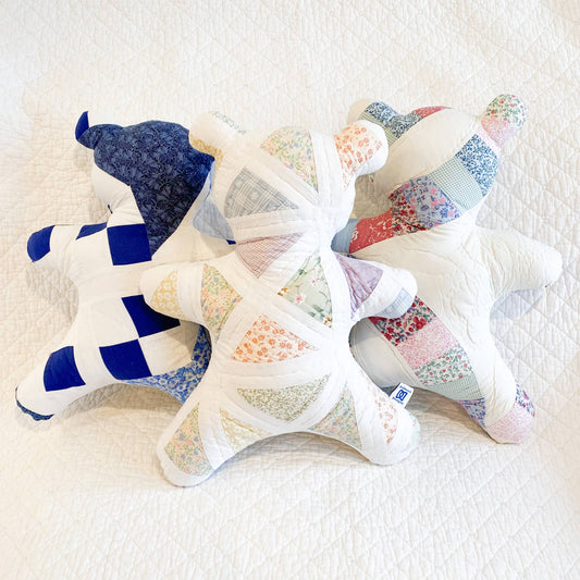 Vintage Quilt Teddy Bear