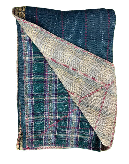 Vintage Kantha Quilt | Gokarna