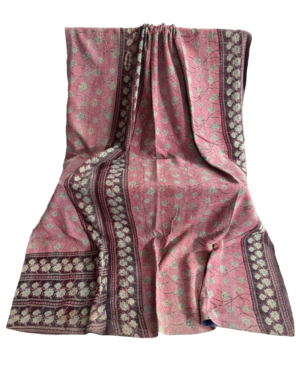 Vintage Kantha Quilt | Arali