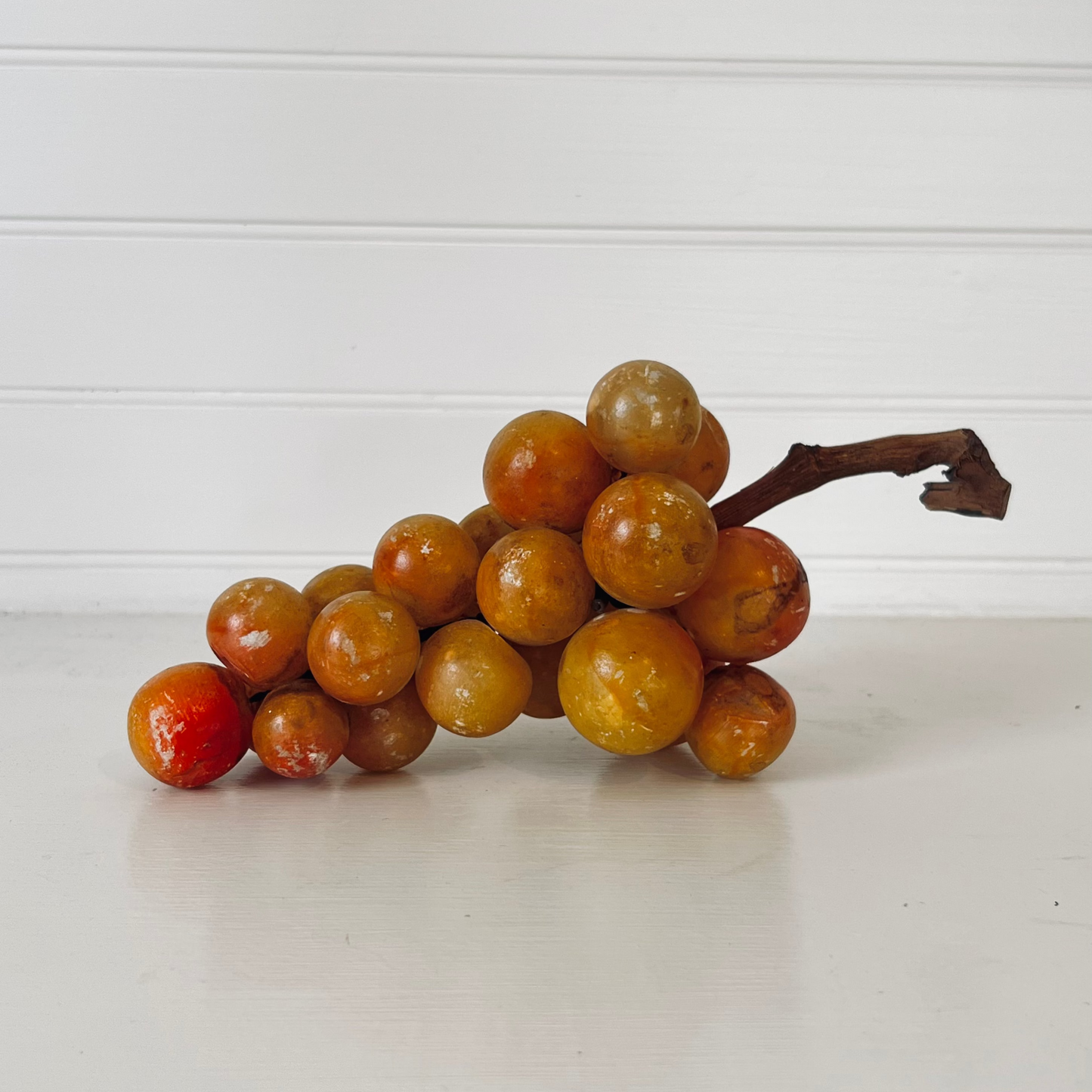 Vintage Mid-Century Stone Grapes