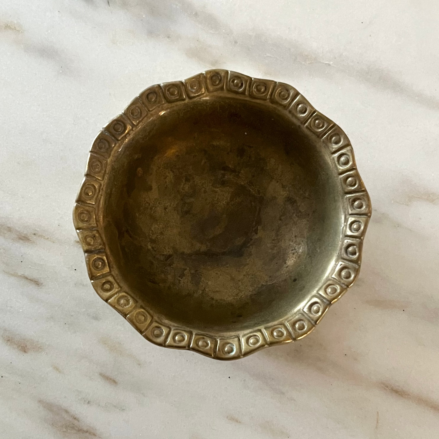 Vintage Small Brass Bowl