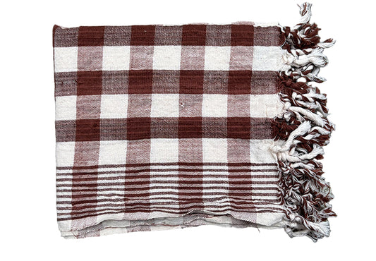 Brown Check Kitchen Towel