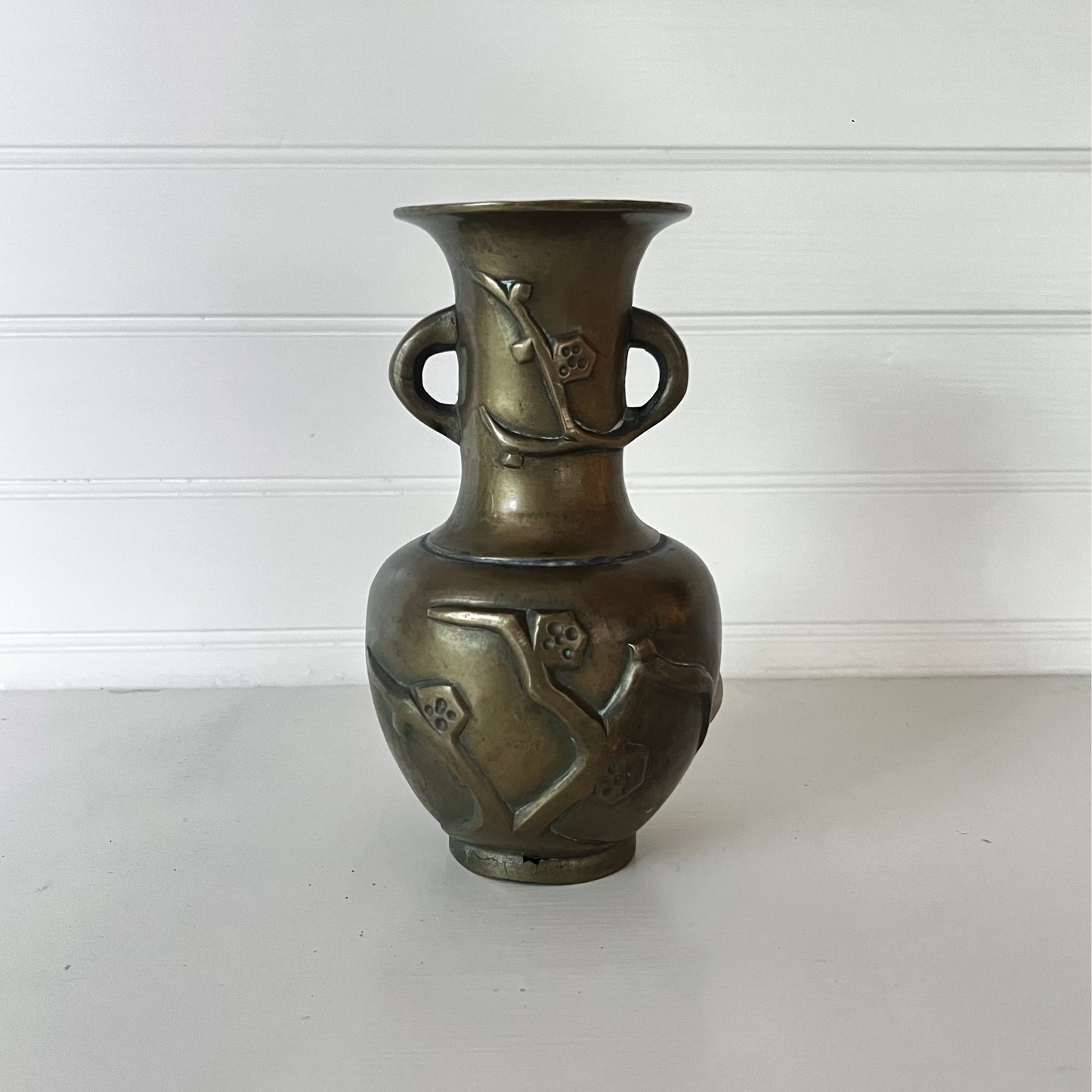 Vintage Chinese Bronze Vase