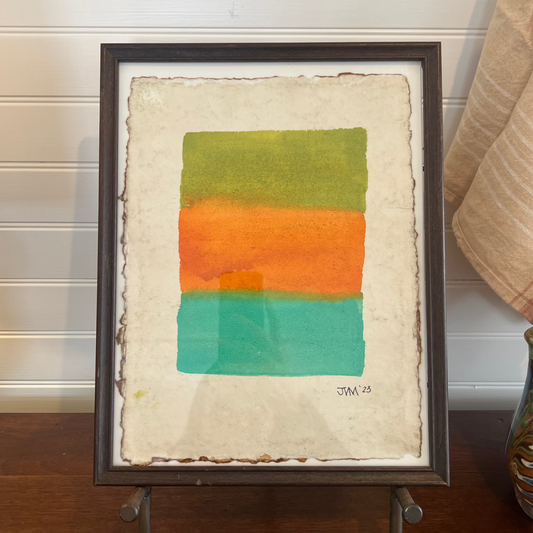 Jovan Mrvos "Mid-Century Color Study" Painting