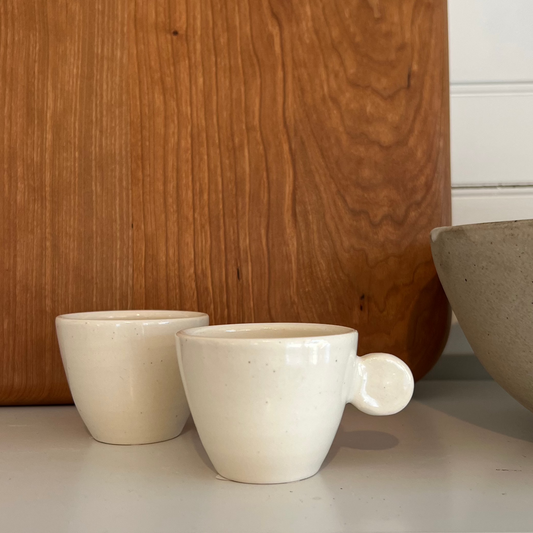 Round Handle Espresso Cup