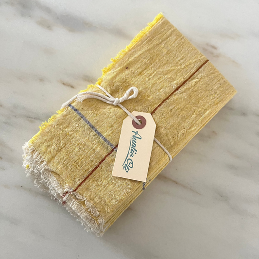 Color Napkin Set | Yellow