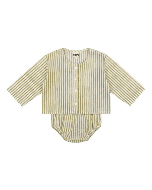 Cabana Set | Linen Stripe