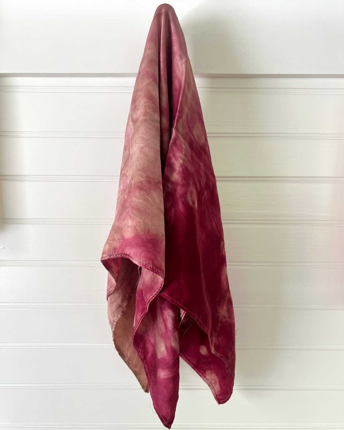 Hand Dyed Silk Scarf | Mulberry